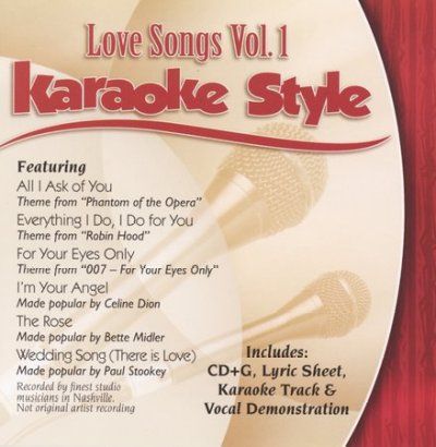 Karaoke Style - Love Songs: Vol 1 (CD)