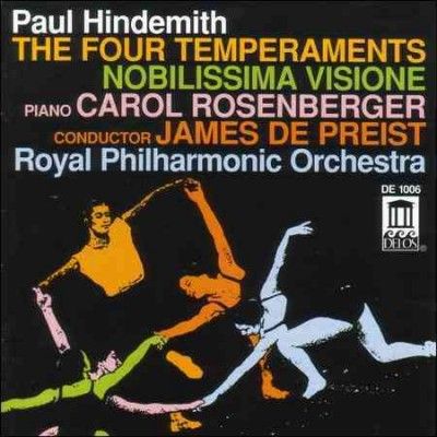 Rosenberger/depreist - Hindemith: Four Temperaments (CD)