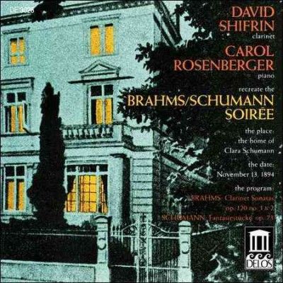 Shifri/rosenberger - Brahms/schumann: Soiree (CD)