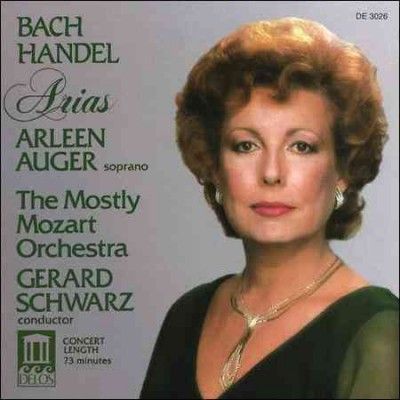 Schwarz/auger - Bach/handel: Arias (CD)