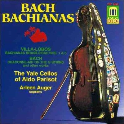 Parisot/yale Cellos - Bach/villa - Lobos: Chaconne/bachianas (CD)
