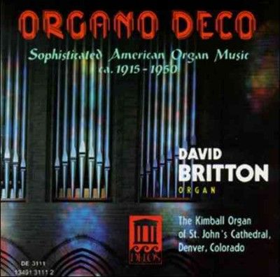 David Britton - Organo Deco (CD)