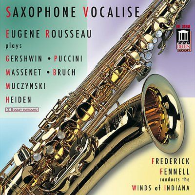 Rousseau/fennell - Saxophone Vocalise (CD)