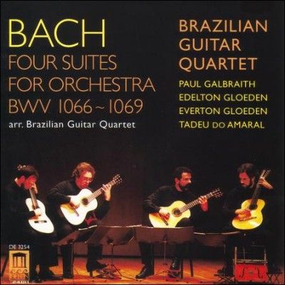 Brazilian Guitar Qt. - Bach: Four Suites For Orchestra (CD)