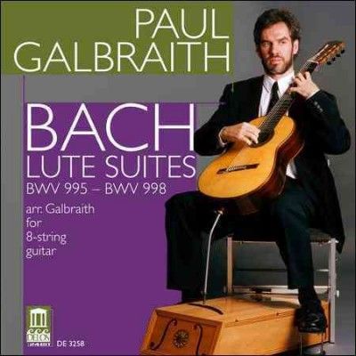 Paul Galbraith - Bach: Lute Suites Bwv995 - Bwv998 (CD)
