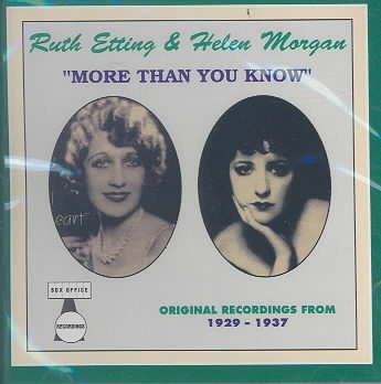 R H/etting Morgan - More Than You Know (CD)