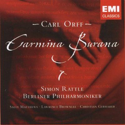 Sir Simon Rattle/BPO - Orff: Carmina Burana (CD)