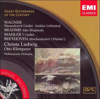 Christa Ludwig - Wagner: Wesendonck Lieder (CD)