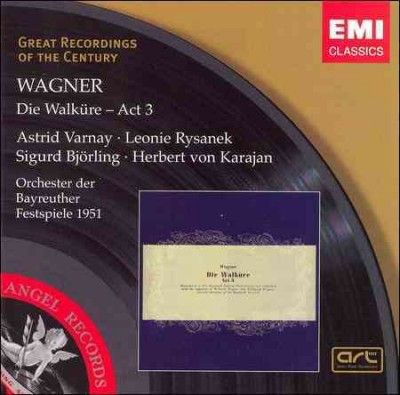 Herbert Von Karajan - Wagner: Die Walkure Act 3 (CD)