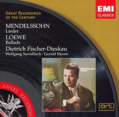 Die Fischer - Dieskau - Mendelssohn: Lieder (CD)