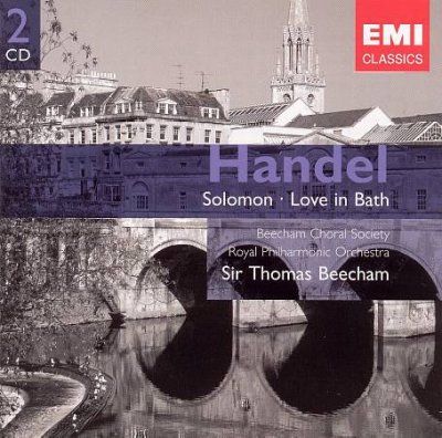 Thomas Sir Beecham - Handel: Solomon Love In Bath (CD)