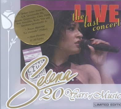Selena - Selena Live - The Last Concert (CD)