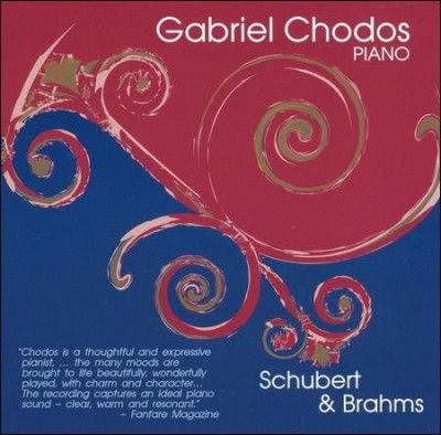 Gabriel Chodos - Schubert &amp; Brahms Sonata In G Major, (CD)