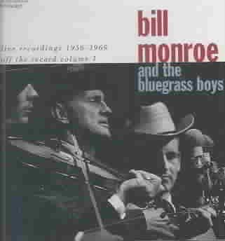 Bill Monroe - Live Recordings (CD)