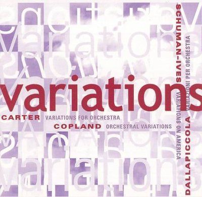 Robert Whitney - Variations Copland Carter Ives Dallap (CD)
