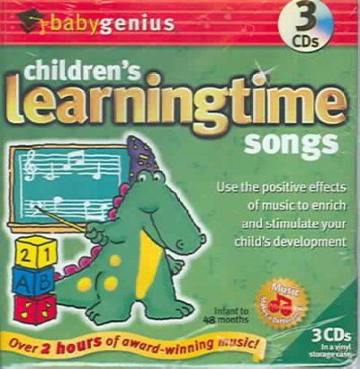 Baby Genius - *children's Learningtime Songs 3pk (CD)