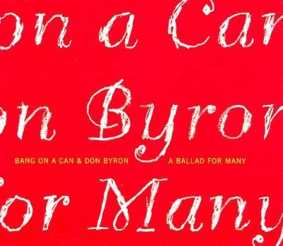 Don Byron - Ballad For Many (CD)