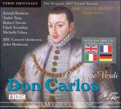 Bbc Concert Orchestr - Verdi: Don Carlos (CD)