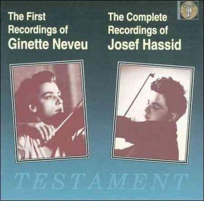 Neveu:1st Rec's/Hassid Complete Rec - (Import CD)