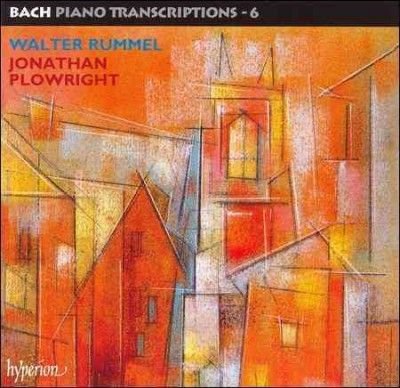 Jonathan Plowright - Bach: Piano Transcriptions Vol 6 Wal (CD)