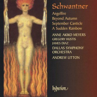 Anne Akiko Meyers - Schwantner: Angelfire Beyond Autumn (CD)