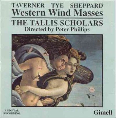 Peter Phillips - Taverner: Western Wind Masses (CD)