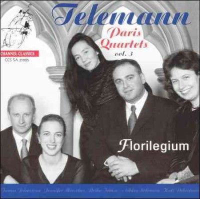 Florilegium - Telemann: Paris Quartets Vol 3 (CD)