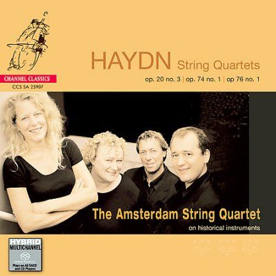 Amsterdam String Qua - Haydn: String Quartets Op 20 No 3 Op 7 (CD)