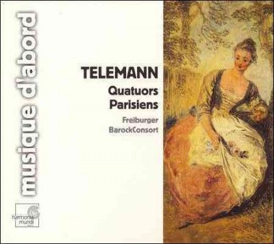 Freiburger Barock Co - Telemann: Paris Quartets (CD)
