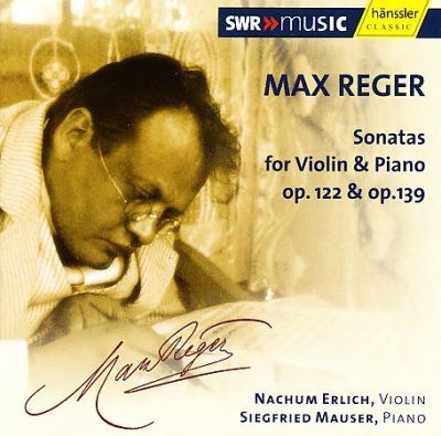 Nachum Ehrlich - Reger: Violin Sonatas (CD)