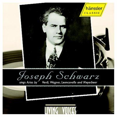 Joseph Schwarz - Joseph Schwarz Sings Arias (CD)