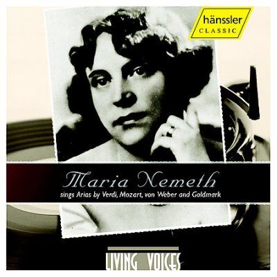 Maria Nemeth - Maria Nemeth Sings Arias (CD)