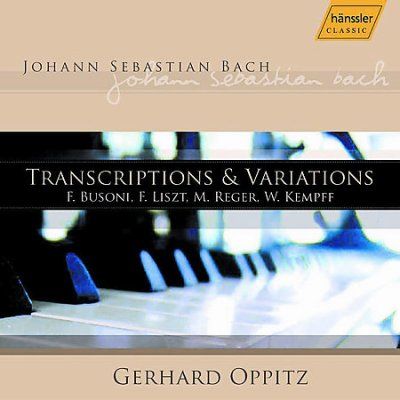 Gerhard Oppitz - Bach: Transcriptions &amp; Variations (CD)