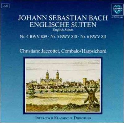 Various - Bach: English Suites Iv - Vi (CD)
