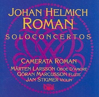 Camerata Roman - Concertos For Violin Flute Strings An (CD)