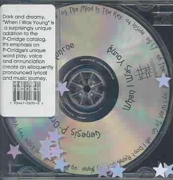Genesis P - Orridge - When I Was Young (CD)