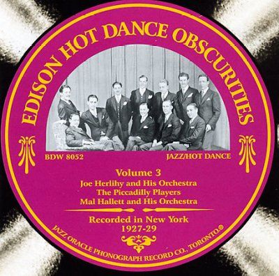 Joe Herilhy - Edison Hot Dance Obscurities Vol 3 (CD)
