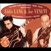 Eddie/venuti Lang - New York Sessions 1926 - 1935 (CD)