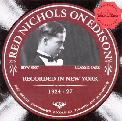 Red Nichols - Red Nichols On Edison 1924 - 2 (CD)