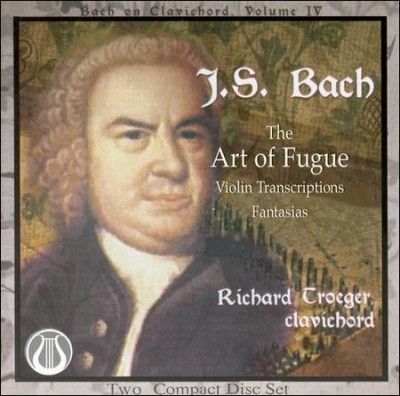 Richard Troeger - Js Bach: Art Of Fugue Bach On Vol 4 (CD)