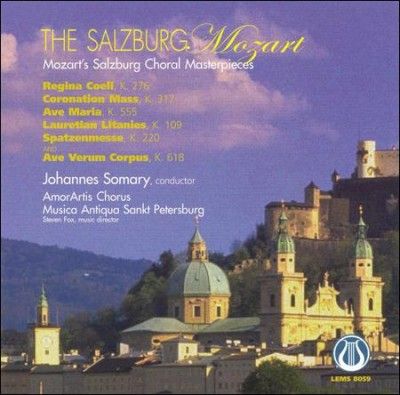 Johannes Somary - Salzburg Mozart: Mozart's Salzburg Cho (CD)
