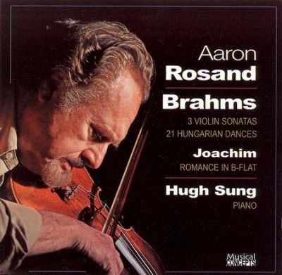 Aaron Rosand - Brahms: Violin Sonatas (CD)