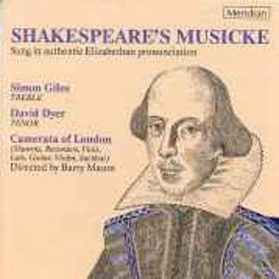 Shakespeares Musicke - (Import CD)