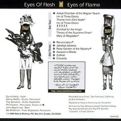 Secret Chiefs 3 - Eyes Of Flesh Eyes Of Flame (CD)