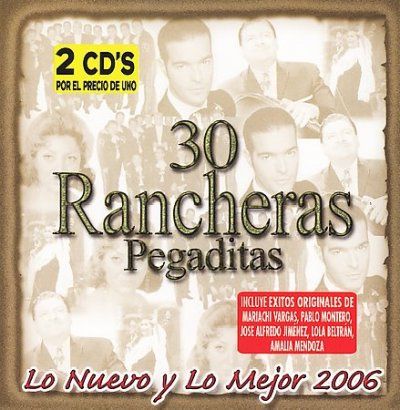 30 Rancheras Pegaditas:Lo Nuevo Y Lo - (Import CD)