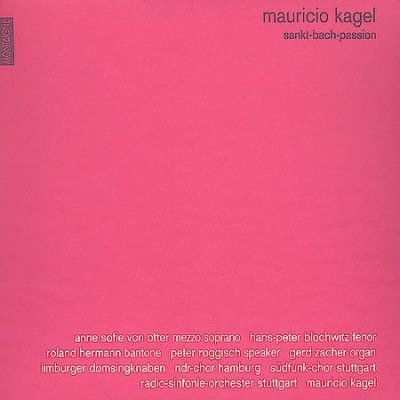 Anne Sofi Von Otter - Kagel: Sankt - Bach - Passion (CD)