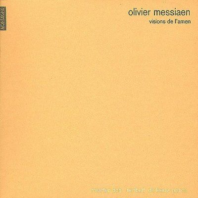 Maarten Bon - Messiaen: Visions De L'amen (CD)
