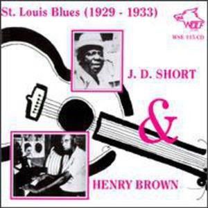 H J D/brown Short - St Louis Blues: 1929 1933 (CD)