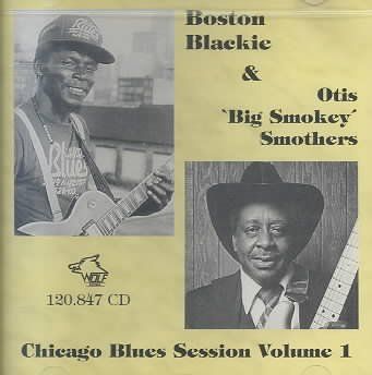 B/smothers Blackie - Chicago Blues Session: Vol 1 (CD)