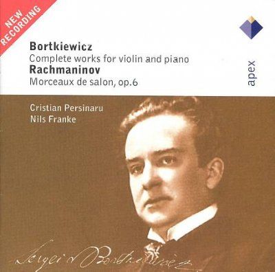 Christian Persinaru - Bortkiewicz: Violin Son Suite For Viol (CD)
